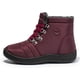thumbnail image 4 of Nuevos zapatos de senderismo de invierno, botas de nieve cálidas para mujer, zapatos informales impermeables con cordones para mujer Wmkox8yii  ghj1642, 4 of 7