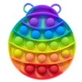 thumbnail image 1 of Rainbow Pop It Fidget juguetes empuje burbuja sensorial Squishy alivio del estrés autismo necesidades Anti-estrés juguetes para adultos niños, 1 of 4