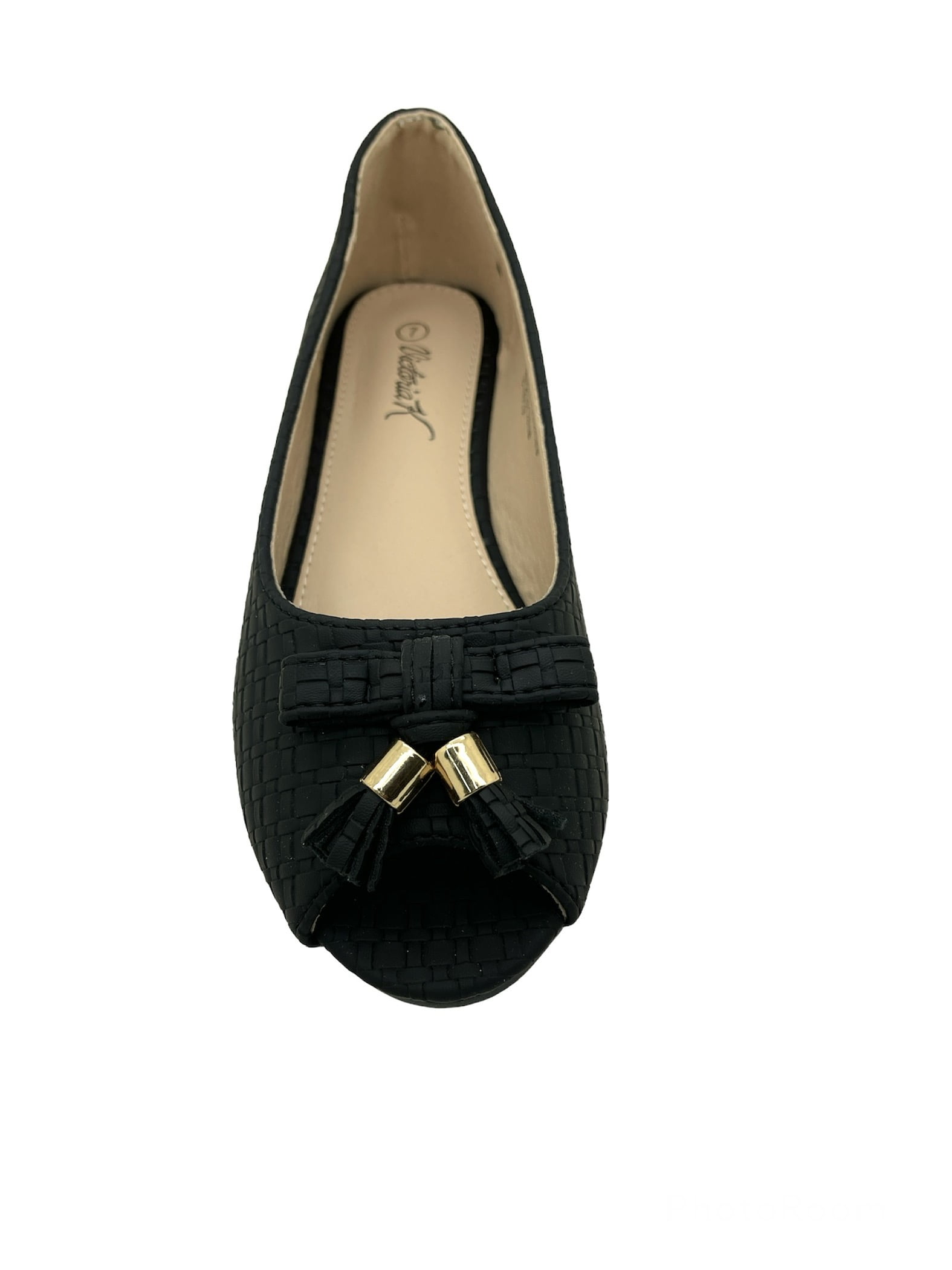 Women's Fashion Comfort Open Toe Flats W/Tassle