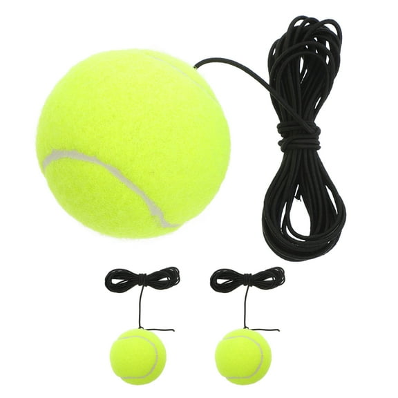 LIFKOME 3Pcs Tennis Trainer Rebound Balls for Portable Solo Practice Indoor Use