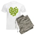 thumbnail image 6 of CafePress - Ginkgo Leaf Heart Men's Light Pajamas - Men's Light Loose Fit Cotton Pajama Set, 6 of 7