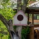 thumbnail image 4 of FELTECHELECTR Casa colgante para pájaros, decoración de casa de pájaros, jaula de alimentación para pájaros, nido decorativo para pájaros, 4 of 6