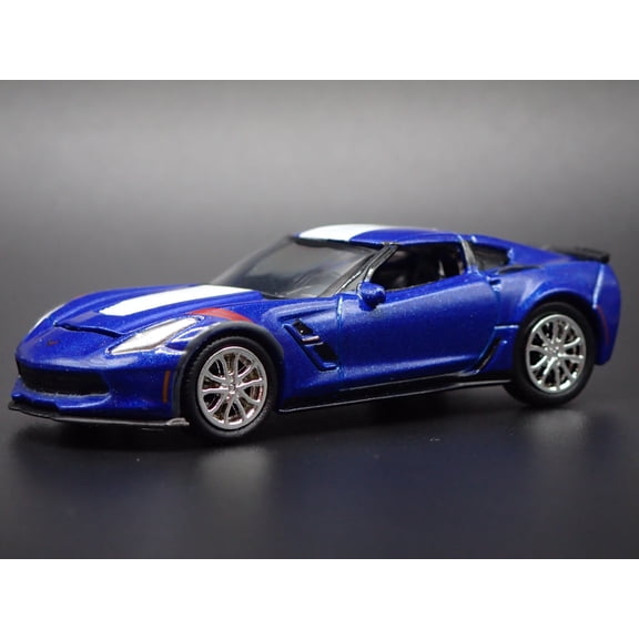 Open Box 2014 - 2019 CHEVY CHEVROLET CORVETTE C7 GRAND SPORT 1/64 SCALE DIECAST MODEL CAR