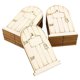 thumbnail image 2 of Wooden Fairy Doors Unpainted Synthetic Material for Decoration DIY Craft Khaki Color 50pcs, 2 of 4