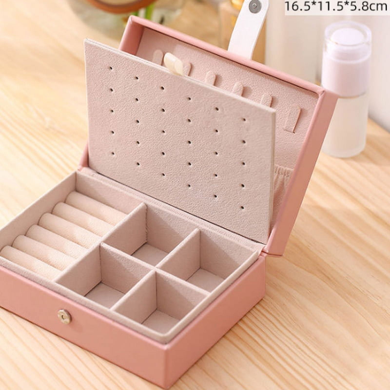 Women Jewelry Boxes And Packaging Jewelry Organizer For Necklaces Stud  Earrings Storage Box Ring Wedding Jewelry