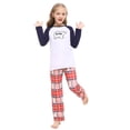 thumbnail image 4 of Purcoar Classic Christmas Deer Print Matching Family Christmas Pajama Set, 4 of 7