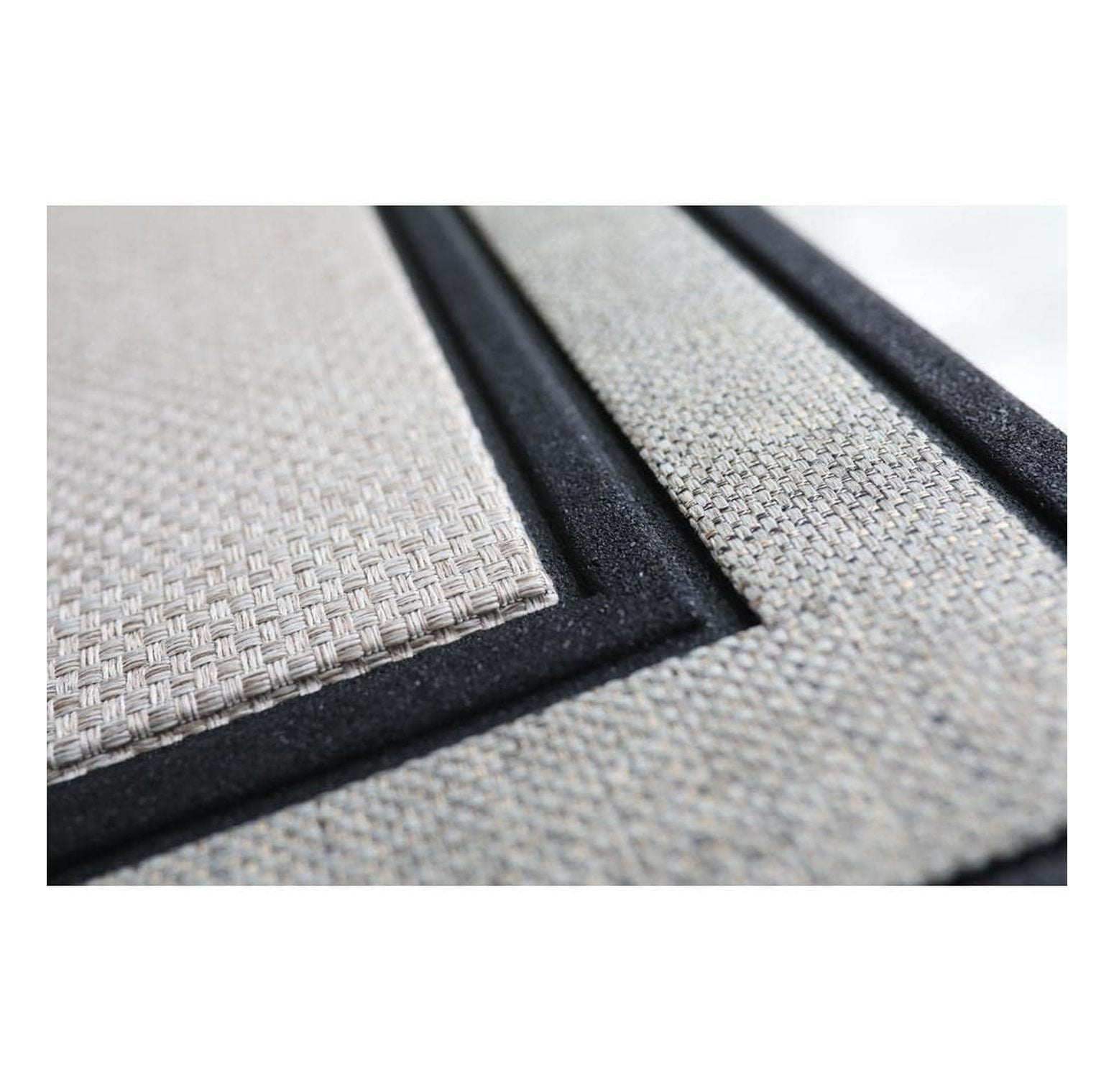 Outdoor Indoor Doormat 18" x 30" Gray/Beige/Black Rubber Backed Door Mat Welcome-ish Depends Who You are Funny