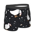 thumbnail image 4 of Uemuo Fashionable Goose Pattern Men's Boxer Briefs,Trunk Anti-Chafing,Comfortable, Durable, and Stylish Underwear-, 4 of 9