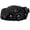 Black, variant on Vintage British Floral Rhinestone Felt Beret Hat for Women, Church Derby Newsboy Bowler Style