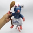 thumbnail image 3 of 1piece Disney Ratatouille Remy Mouse hand with bread Plush Toy Soft Stuffed Animals Kids toys, 3 of 5