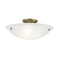Livex Lighting Oasis 3 Light Ceiling Mount