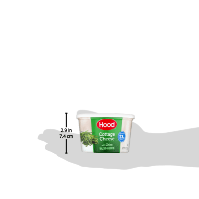 Hood Cottage Cheese Small Curd With Chive 16 Oz Walmart Com