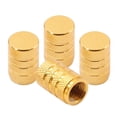 thumbnail image 2 of LOVIVER 4Pcs Tire Valve Caps Airtight Seal Universal for Motorcycles Suvs Gold, 2 of 8