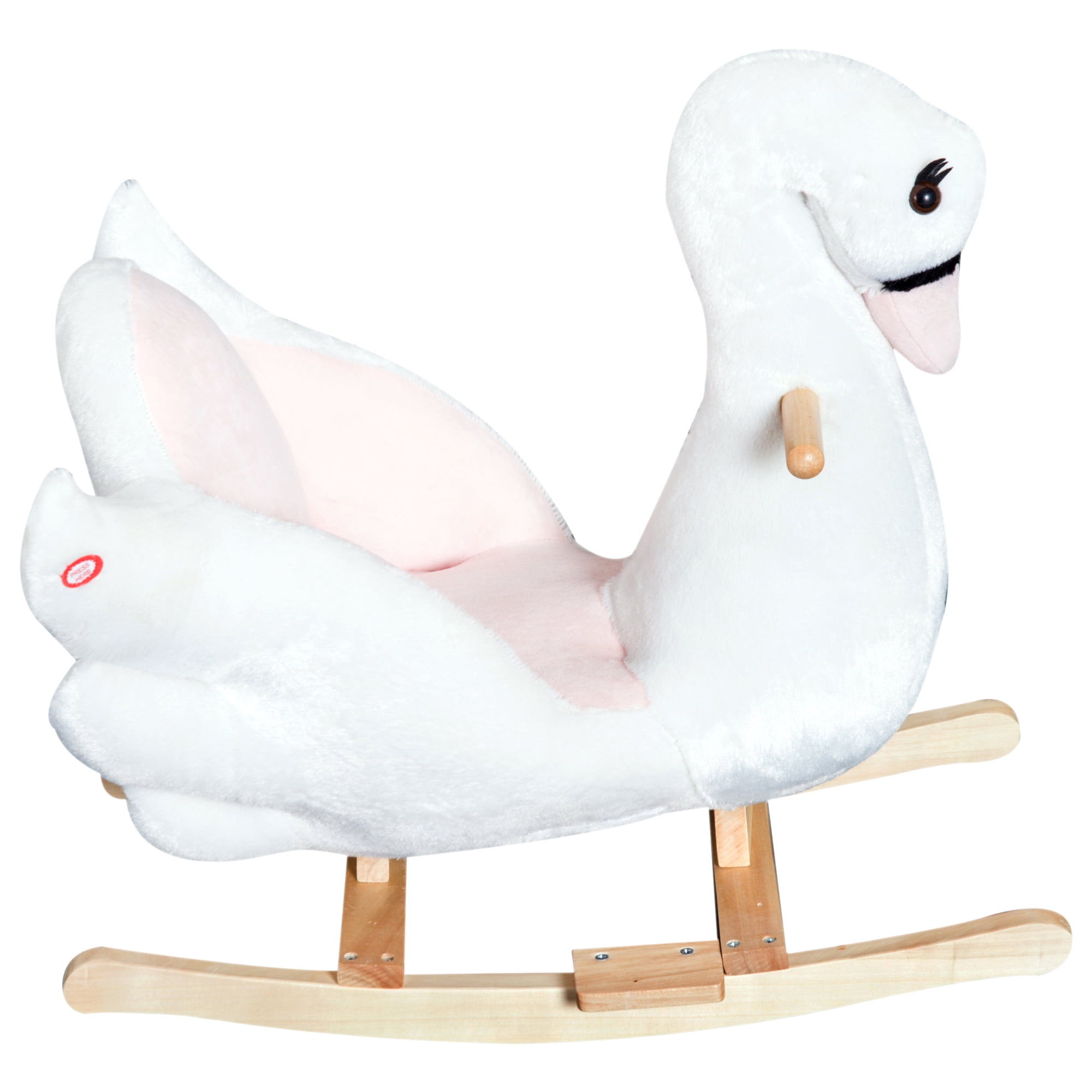 swan rocking horse