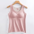 thumbnail image 1 of RXIRUCGD Mode Femme Coussin Chauffant Chaud Col Rond Uni (Rose, Taille : TG), 1 of 3