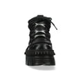 thumbnail image 4 of New Rock WALL106-S13 Unisex Black Leather Gothic Boots, 4 of 8