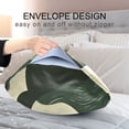 thumbnail image 4 of Yayeee Pillowcase Queen Size Set of 2 Satin Wrinkle Resistant Pillow Case, Black Abstract, 4 of 7