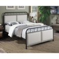 thumbnail image 2 of Pulaski All-N-One Queen Upholstered Metal Bed in Black, 2 of 4