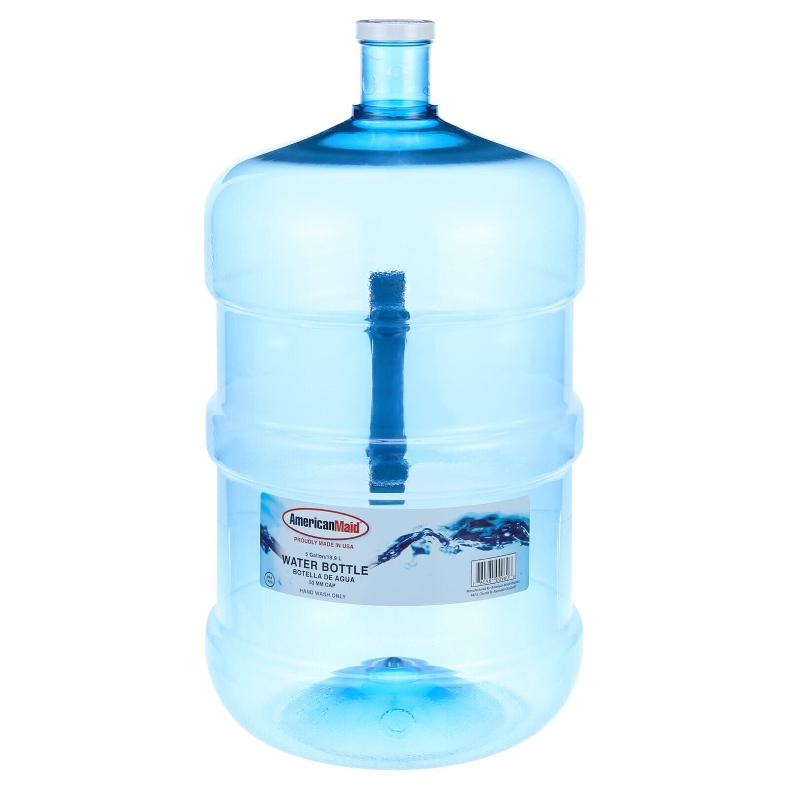 5 Gallon Water Jug Large Reusable Container Bottle Durable Plastic Big BPA FREE