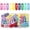Multicolor, variant on 40 Pack Black Hair Clips for Women, Metal Snap Barrettes with Strong Hold, Non Slip Hair Accessories, Classic Black Hair Pins for Daily Styling