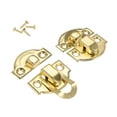 thumbnail image 3 of Small Metal Box Toggle Latch, 4 Pack Vintage Hasp Latch Lock Buckle Hardware with Mounting Screw, Gold, 3 of 6