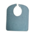 thumbnail image 2 of Bavoir Adulte pour Manger Lavable Réutilisable Imperméable Protecteur de Vêtements Bleu, 2 of 7