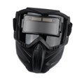 thumbnail image 2 of Máscara de soldadura con oscurecimiento automático, protector facial, equipo de protección, antisalpicaduras, resistente a impactos, antideslumbrante,, 2 of 8