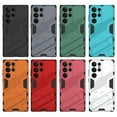 thumbnail image 1 of For Samsung Galaxy S23 Ultra/S23+/S23 Case Cover, Shockproof Luxury Slim Hybrid Rugged Case Cover with Built in Kickstand, 1 of 5