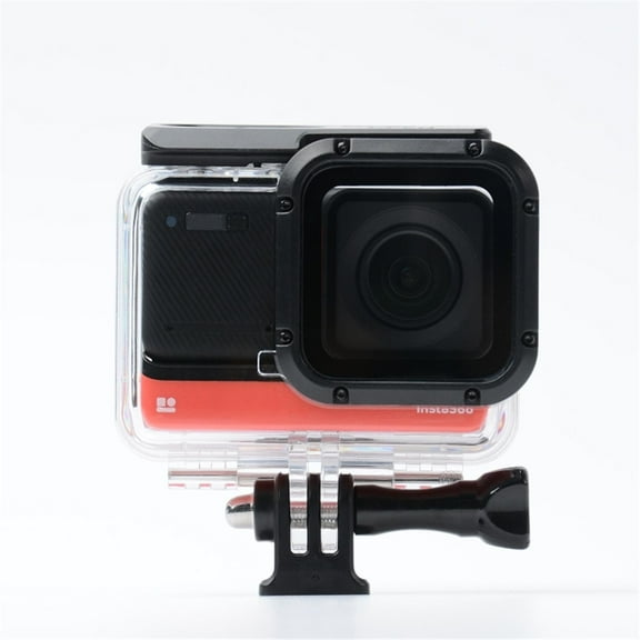 Waterproof Case for Insta360 One R 4K Durable, Easy Installation, PC Shell, Aluminum Key