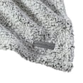 thumbnail image 4 of Eddie Bauer Solid Mingled Fleece Charcoal 60X50 Throw, 4 of 7