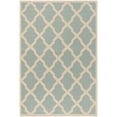 thumbnail image 2 of Safavieh Linden Gamal Geometric Indoor/Outdoor Area Rug, Aqua/Cream, 8' x 10', 2 of 8