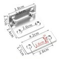 thumbnail image 2 of MYG Hole-free Invisible Magnet Door Suction Cabinet Strong Magnetic Attractor, 2 of 9