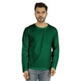 thumbnail image 1 of Inkmeso Men's Long Sleeve Cotton Basic Shirt Lightweight Solid T-Shirts, 1 of 7