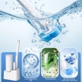thumbnail image 3 of Skdwakiz Disposable Toilet Brush and Holder Set, Toilet Bowl Cleaner Wands with 40 Cleaner Refills & 1 Crevice Brush, White, 3 of 9