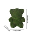 thumbnail image 3 of Adorno de Pascua de Musgo Verde, 3 of 6