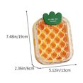 thumbnail image 2 of Caja para hacer hielo de piña | Contenedor de almacenamiento de hielo de plástico de grado alimenticio para el hogar: diseño de fácil liberación | Tapa a prueba de olores | Multiusos para jugos y, 2 of 5