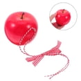 thumbnail image 5 of WEUVEB Red Plastic Car Interior Decor for Rearview Mirror, 4 Pieces, Cute Car Accessories, 5 of 8