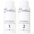 Satin Color Reverse Hair Color Remover Kit 2 oz each, 2 ea