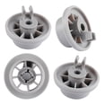 thumbnail image 4 of Homoyoyo Set of Grey Plastic Replacement Dishwasher Wheels Rollers for Smooth Appliance, 4 of 8
