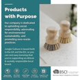thumbnail image 4 of 2 ? Kitchen Cleaning Scrub Brush for Washing Dishes, Pots, Pans & Sink ? Vegetable Scrub Brush ? Zero Waste Firm & Soft Bristle Eco Dish Brush, 4 of 5