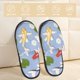 thumbnail image 2 of Balery Colorful Koi Fish Pantuflas de Casa de Felpa Silenciosas con Diseño Estampado, Zapatillas Cómodas Antideslizantes de Algodón para Interior-Medium, 2 of 8
