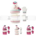 thumbnail image 5 of 3-8 Years Kids Winter Padded Earflap Hat with Pattern, Warm Windproof Cap for Boys Girls, 5 of 9