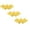 Gold 3Packs, variant on Hexagon Mirror Environmental Protection Acrylic Wall Sticker Background Wall Decoration Mirror Sticker 3PCS, 4x4.6 cm, Silver 3Packs