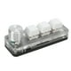 thumbnail image 2 of Teclado para juegos de PC, mini teclado de 3 teclas, teclado mecánico, teclado de acceso directo, artesanía superior, 2 of 8