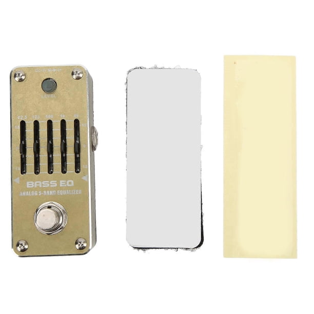 Bass EQ Pedal Analog 5 Band Equalizer Mini Single Effect Metal Instrument Accessories AEB‑3