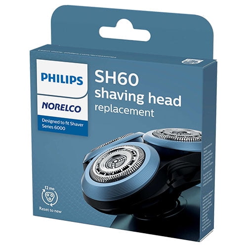 Philips Norelco Replacement Head for Series 6000 Shavers, Black, 1 Count