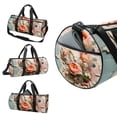 thumbnail image 3 of Fragmented Flowers Durable Sports Bag with 17.7" Size, Interior Zipper Pocket, and Large Capacity - Ideal for Basketball, Luggage, Soccer, and Gym, 3 of 6