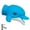 blue, variant on cartoon Bath Spout Cover,Whale Bathtub Faucet Baby Shower Protection Cover for Kid Toddler Bath Safetygrey