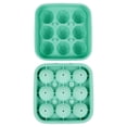 thumbnail image 2 of Bandeja de silicona para cubitos de hielo con forma de balón de fútbol | Molde para cubitos de hielo con forma de balón de fútbol | Molde para cubitos de hielo esféricos grandes con tapa, 2 of 7