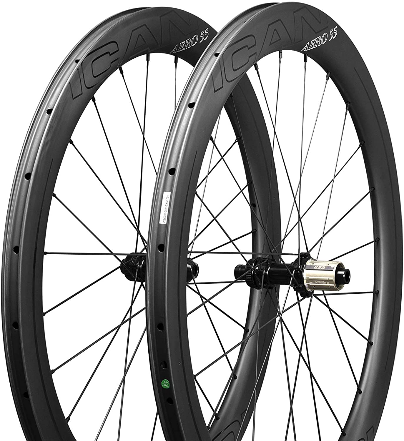 ICAN AERO 55 Disc Road Bike Wheelset 55mm Tubeless Barbados | Ubuy